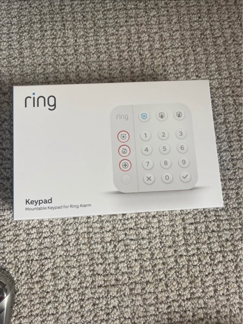 Ring keypad